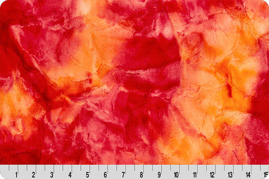 MINKY - Luxe Cuddle Sorbet FIRECRACKER From Shannon Fabrics