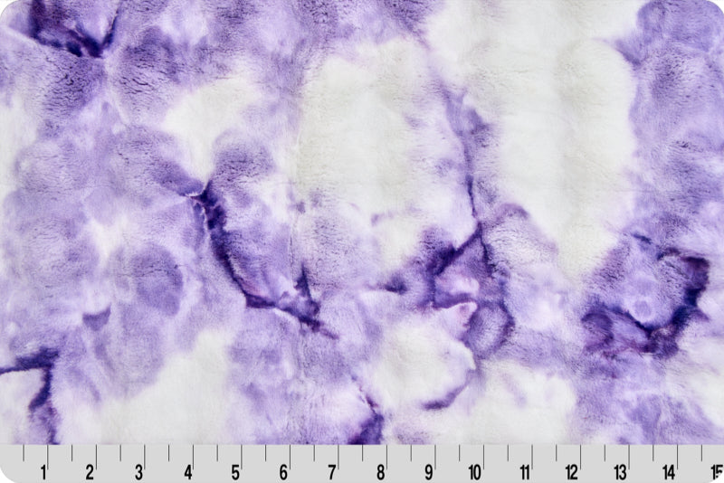 Minky - Luxe Cuddle Sorbet Powderpuff BELLFLOWER From Shannon Fabrics