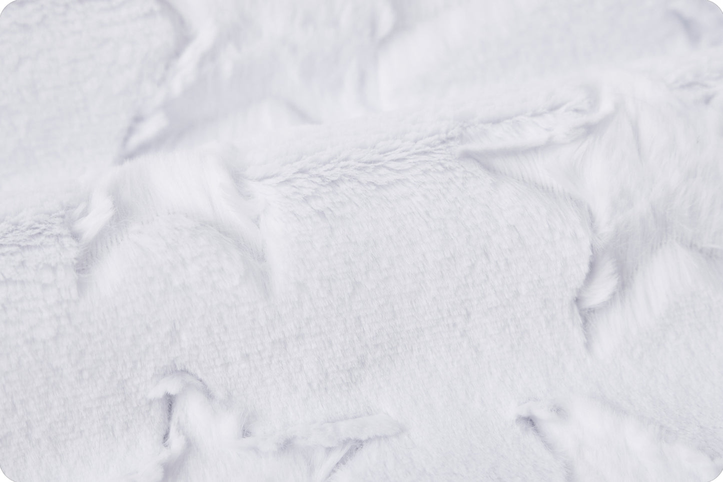 Minky -DISCONTINUED- Luxe Cuddle Stars SNOW From Shannon Fabrics