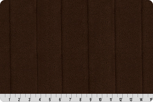 Minky - DISCONTINUED- Luxe Cuddle Sydney CHOCOLATE from Shannon Fabrics
