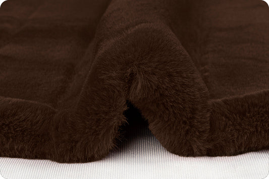 Minky - DISCONTINUED- Luxe Cuddle Sydney CHOCOLATE from Shannon Fabrics