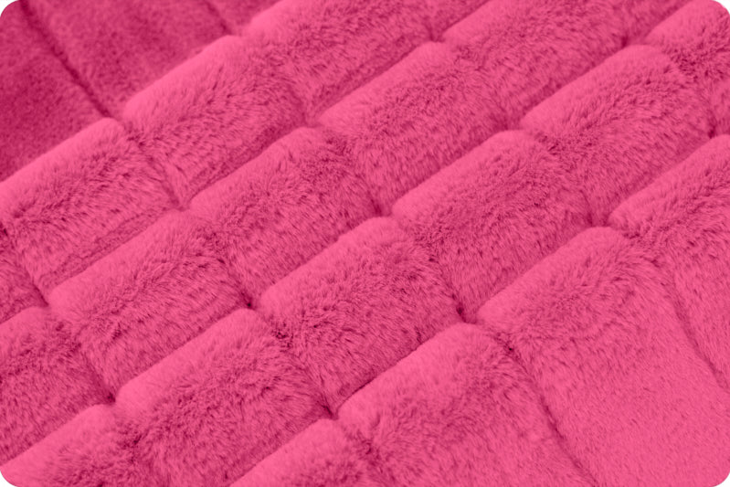 Minky - DISCONTINUED-Luxe Cuddle Sydney FUCHSIA from Shannon Fabrics