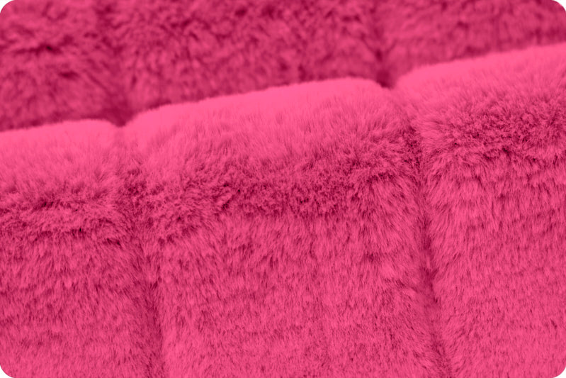 Minky - DISCONTINUED-Luxe Cuddle Sydney FUCHSIA from Shannon Fabrics