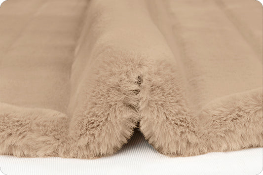 Minky -DISCONTINUED- Luxe Cuddle Sydney SIMPLY TAUPE from Shannon Fabrics