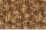 Minky - Luxe Cuddle Vienna Bengal PECAN from Shannon Fabrics