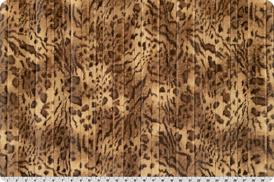 Minky - Luxe Cuddle Vienna Bengal PECAN from Shannon Fabrics