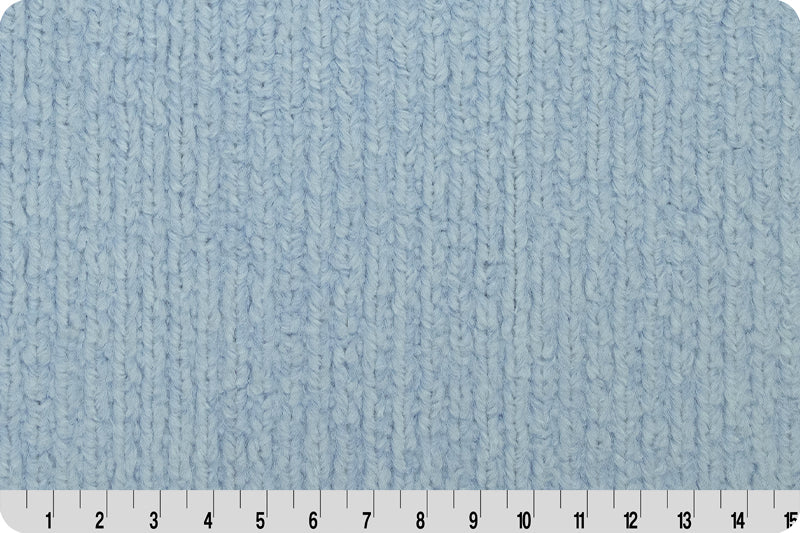 Minky - Luxe Cuddle Weave BLUE From Shannon Fabrics