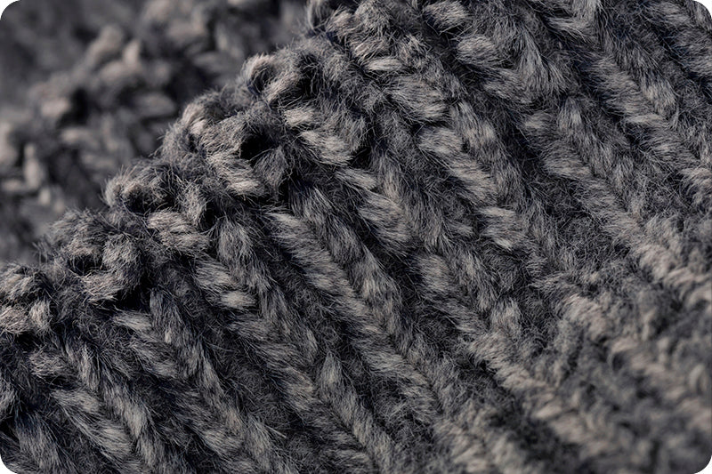 Minky - Luxe Cuddle Weave NAVY From Shannon Fabrics