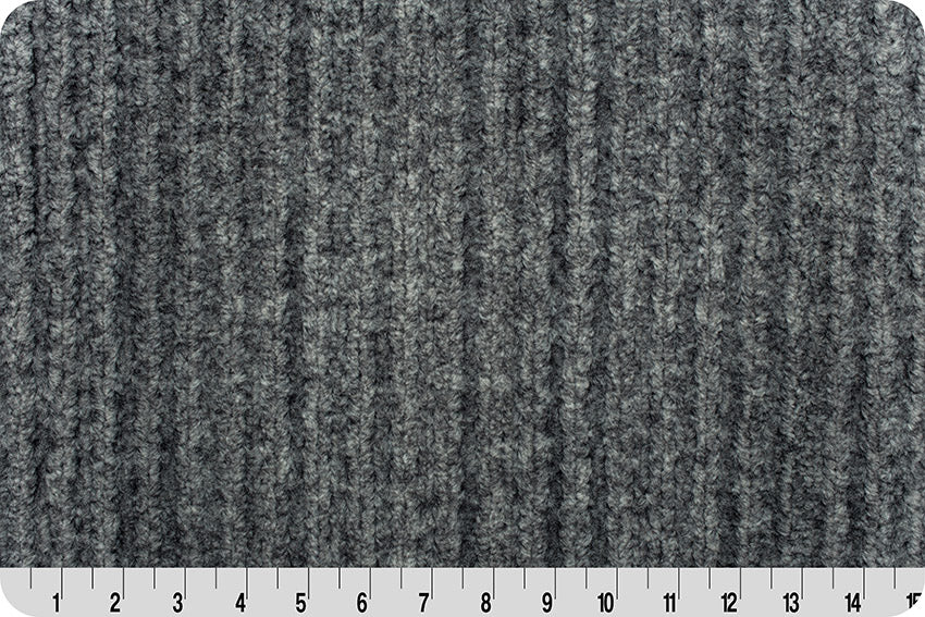 Minky - Luxe Cuddle Weave SILVER From Shannon Fabrics