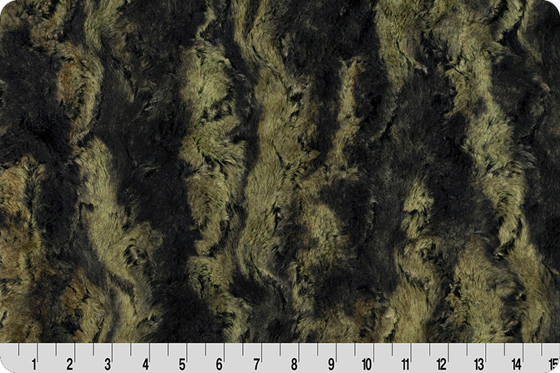 Minky - CROCODILE Luxe Cuddle Wild Rabbit From Shannon Fabrics - 60" Wide