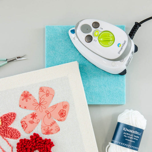 6"x6" Wool Mat in Aqua from Kimberbell