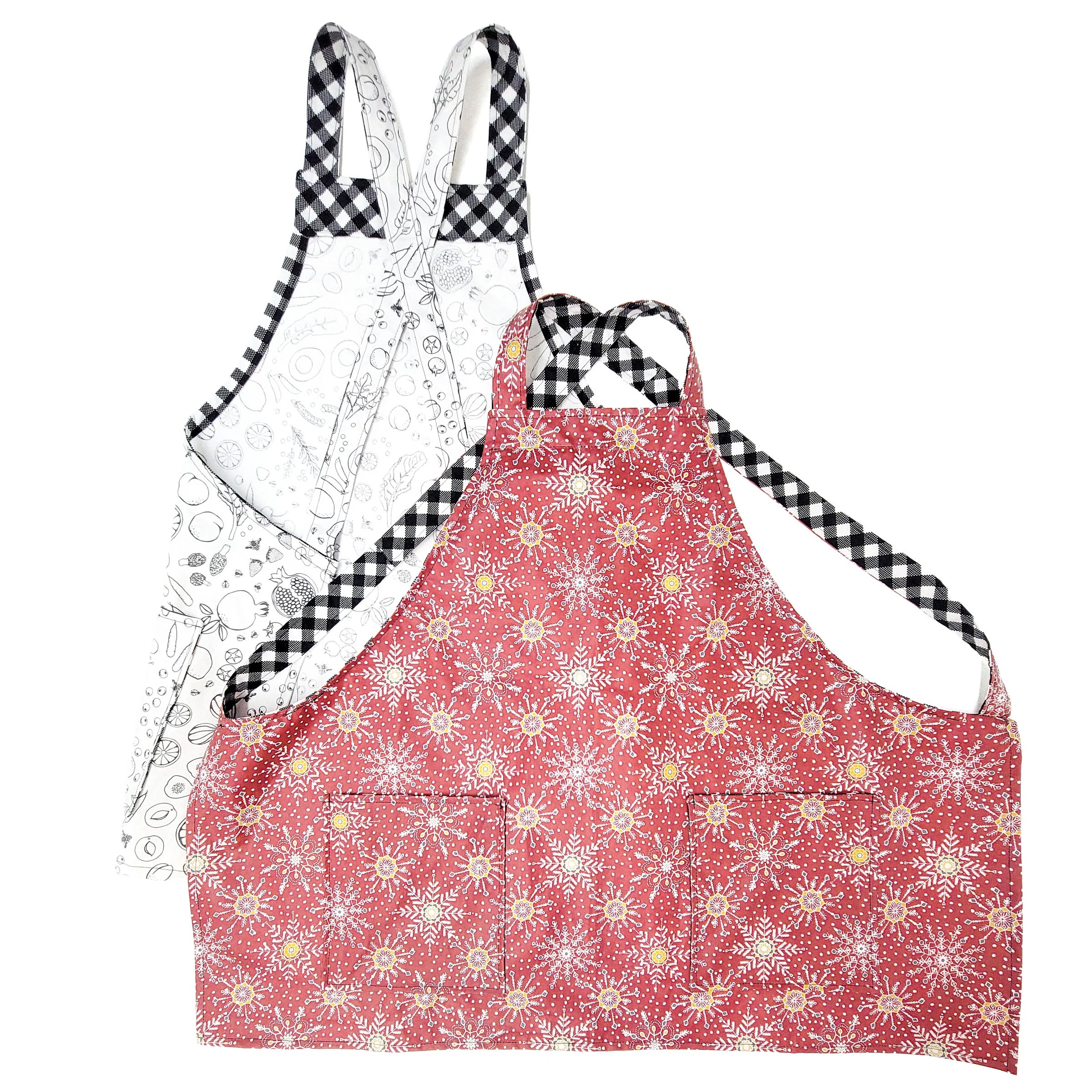 Splash Fabric Crossback Apron with Judy Donovan