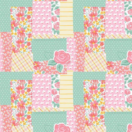 Minky -Prairie Patchwork from EZ Fabrics