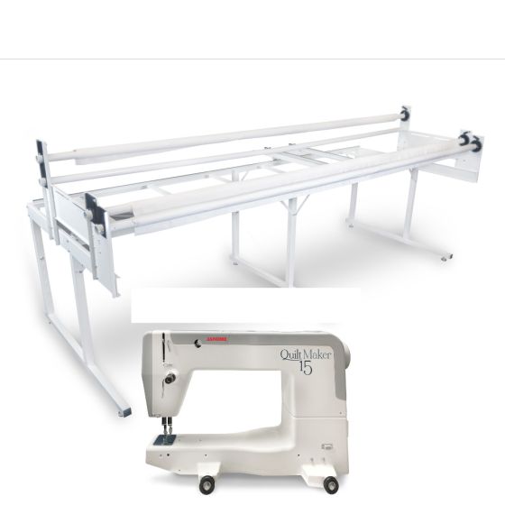 Longarm - Janome Quilt Maker 15 with 8 Foot Frame