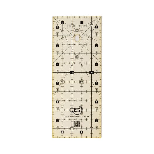 Quilter's Select 2.5" x 6.5" Non-Slip Ruler
