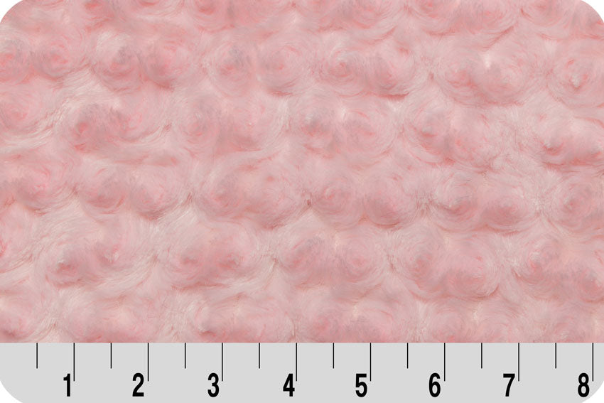 Minky -Luxe Cuddle Rose BABY PINK From Shannon Fabrics