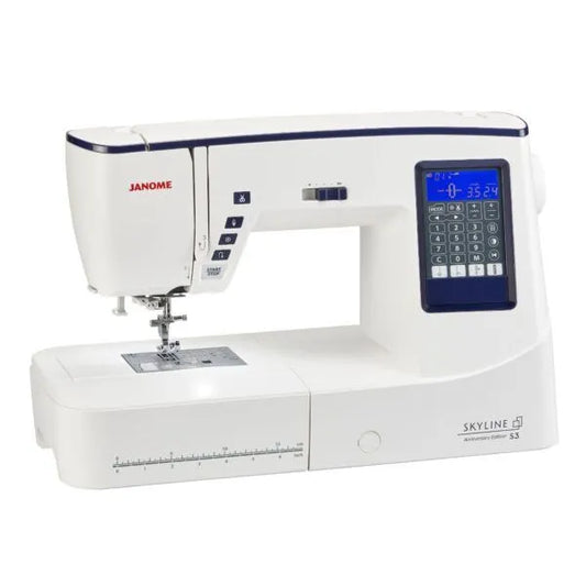 Janome Skyline S3 Anniversary Sewing Machine - Employee Pricing through June 30