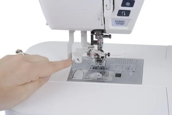 Janome Skyline 7 Anniversary Edition Sewing Machine with AcuFeed Flex System and Extension Table