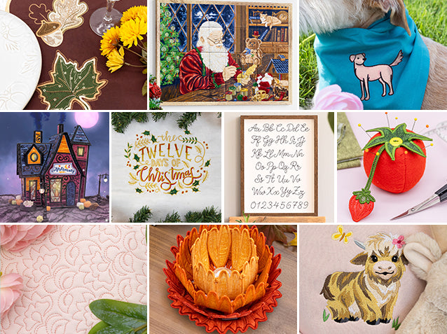 Bonus - 12 Months of OESD Spree Club Membership Embroidery Files - Free Bonus when you sign up or extend by Aug 29th