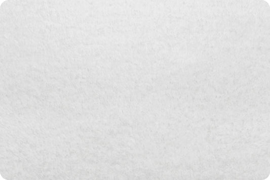 Minky - Luxe Cuddle Sherpa WHITE From Shannon Fabrics