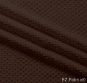 MINKY- Dimple Dots CHOCOLATE from EZ Fabric