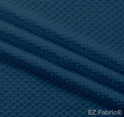 MINKY- Dimple Dots COLLEGE BLUE from EZ Fabric