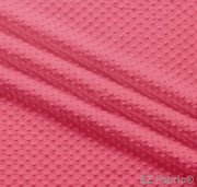 MINKY- Dimple Dots HONEYSUCKLE from EZ Fabric