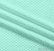 MINKY- Dimple Dots MINT from EZ Fabric