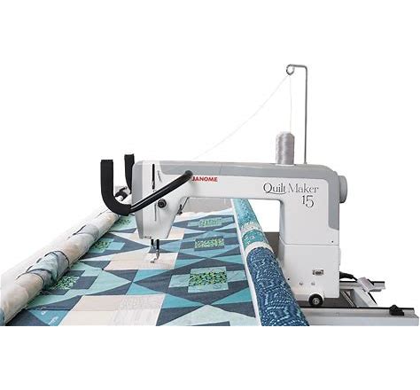 Longarm - Janome Quilt Maker 15 with 8 Foot Frame
