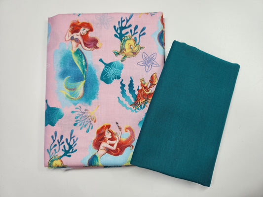 Little Mermaid Pillow Case Kit