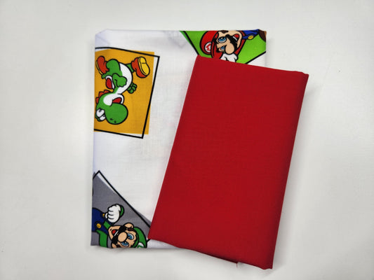 Super Mario Bros Pillow Case Kit