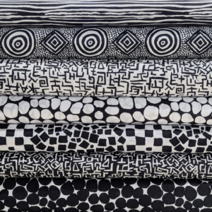 Black & White Kaffe Fassett Bundle - 7 Half Yards