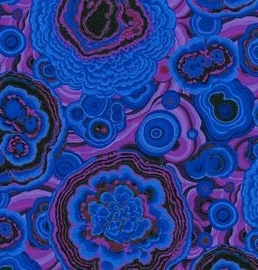 Agate in Blue from Kaffe Fassett