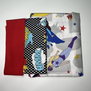 Superheroes Pillow Case Kit - Instructions Included