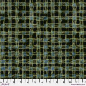 Gingham in Black for the Kaffe Fassett Collective - by the yard -