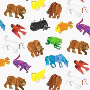 Brown Bear, Brown Bear All Over Animals from Andover Fabrics