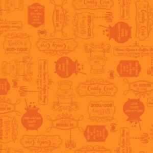 Shop Signs in Orange from Hometown Halloween Collection by Maywood Studio
