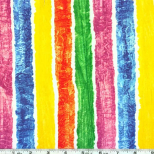 Brown Bear, Brown Bear Multi 1 inch Stripes from Andover Fabrics