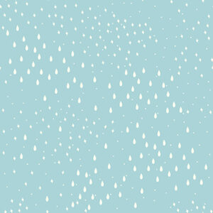 Starry Rain in Light Blue from the Sky Adventures Collection