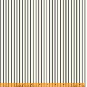 French Stripe in Ivory from the Fall in Love with Paris Collection by Pela Studios for Windham Fabrics -100% High Quality Cotton