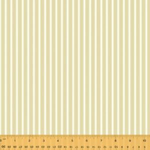 French Stripe in Parchment from the Fall in Love with Paris Collection by Pela Studios for Windham Fabrics -100% High Quality Cotton